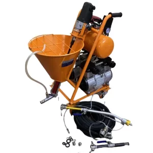 máy phun chống thấm 2 thành phần điều chỉnh tốc độ